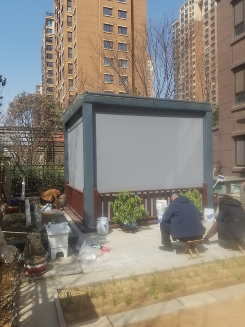 烟台小区凉亭防风卷帘.jpg